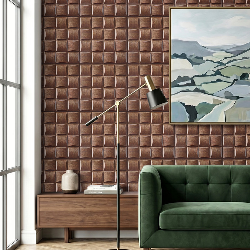 10-Pack 3D Self-Adhesive Wall Tile Stickers