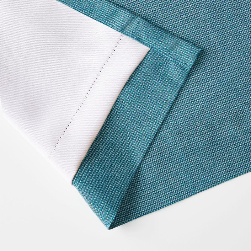  Sunbrella® Delaney Blackout Curtain, 50" W x 108" L, Turquoise