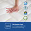Matelas hybride moyen à ressorts ensachés en mousse à mémoire de forme-1356997474-1356479889