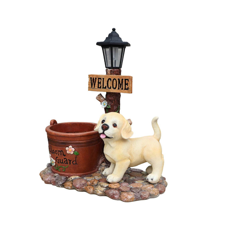 Statue de jardin Labrador