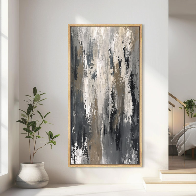 Impression d'art sur toile encadrée, Naturel, H 60 po x l 30 po x P 1,5 po