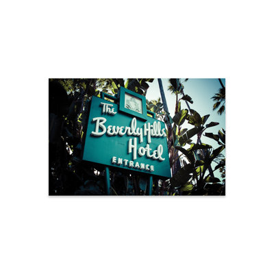 " Beverly Hills Hotel II " Print