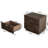 Solid Wood Nightstands Set of 2, Bedside Table with 2 Drawers, No Handles, Sofa End Table for Living Room, Bedrooms-481160761-477981199