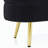Ottoman Oval Storage Bench with Metal Legs-128968968-128968973