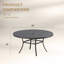 Table de salle à manger 60 "-516913208