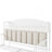 Full Size Metal Platform Bed Frame With Light, Kids Full Metal Bed With Upholstered And Storage Headboard, White-1929580550-1929580548