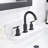 Celestine Widespread Faucet 2-Handle Bathroom Faucet With Drain Assembly 2.0-73703679