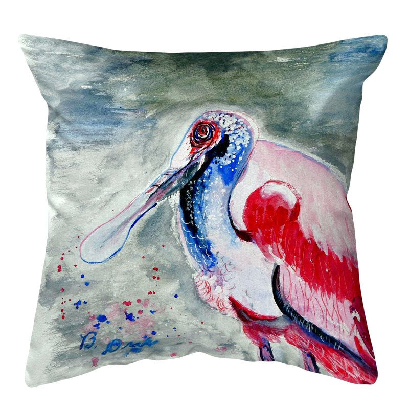  Housse de coussin rectangulaire et insert Amelia Spoonbill