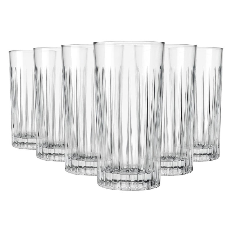 Crystal Highball Glass Set