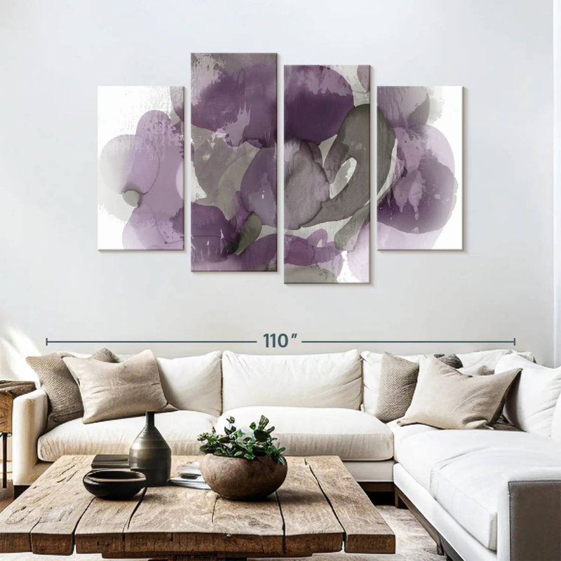 Avery Amethyst Flow I, H 54 po x l 84 po