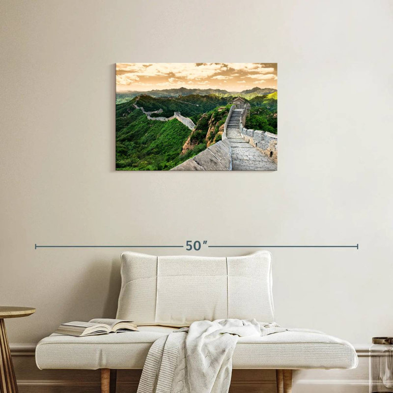 Ravi, grande muraille de Chine V, H 20 po x l 30 po