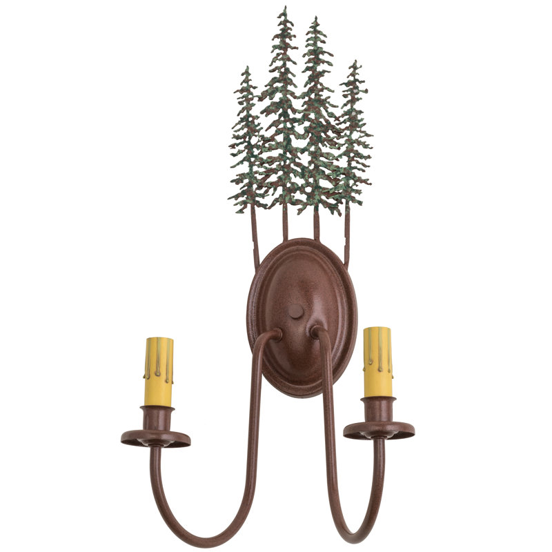Lampe murale bougie 2 lumières Yair