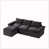 Dark Grey-3Seat-1Ottman est en rupture de stock