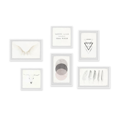 Hexaptych «Invisible Tones» Abdirazaq