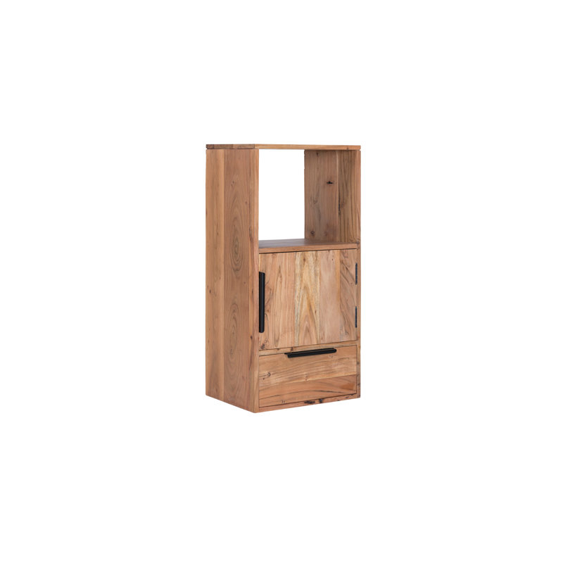 Jordyn Acacia Solid Wood Accent Shelf
