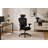 Large-sized Gaming Chair with Breathable Mesh Surface, Adaptive Lumbar Support, 2D Flip-up Armrests, and Multi-position Adjustable Headrest and Backrest.