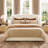 Modern Chenille-Style & Water-Repellent Upholstered Wingback Headboard Platform Bed-123631820