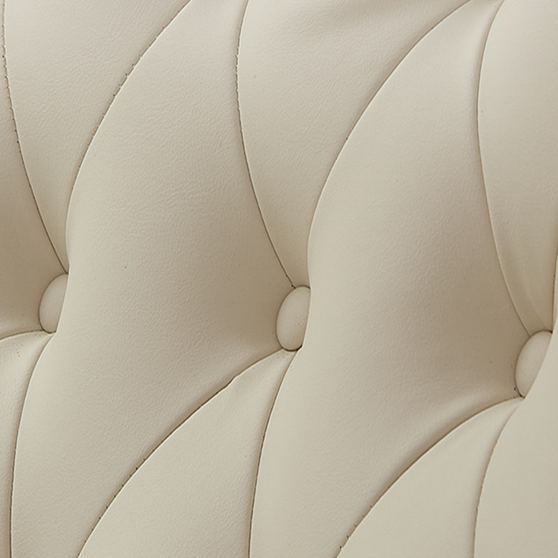 Chaise rotative ergonomique à haut dossier, Beige foncé
