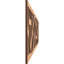 Moulure en bois de hickory l 47 po x H 12 po x T 3/8 po Harrisburg-95198889-95198903