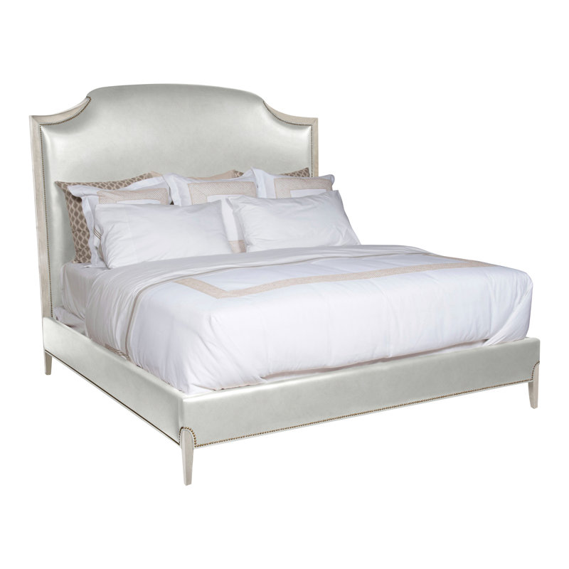 Lillet Queen Upholstered Panel Bed, Gatsby Brown Sugar, Casa Blanca, Yes
