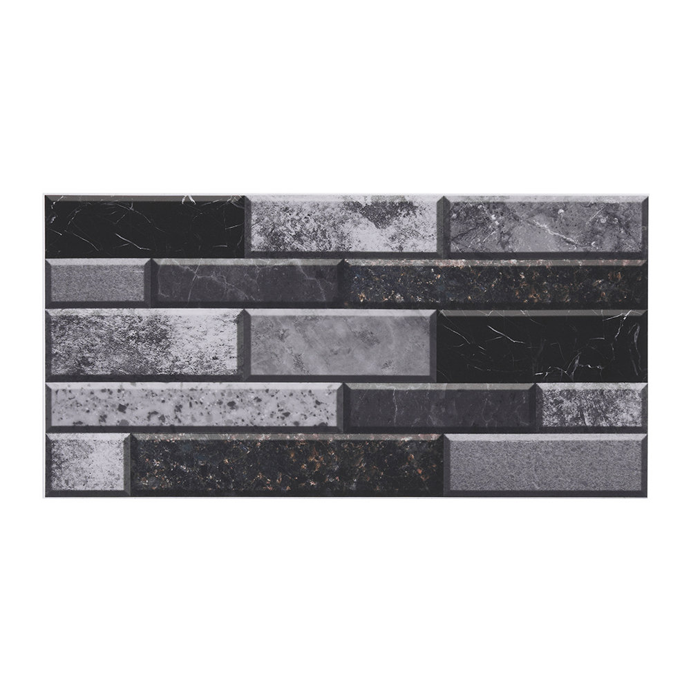 20Pcs Self-Adhesive Wall Tile Stickers with Marble Effect