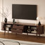 Meuble télé 70 po Mid Century Modern