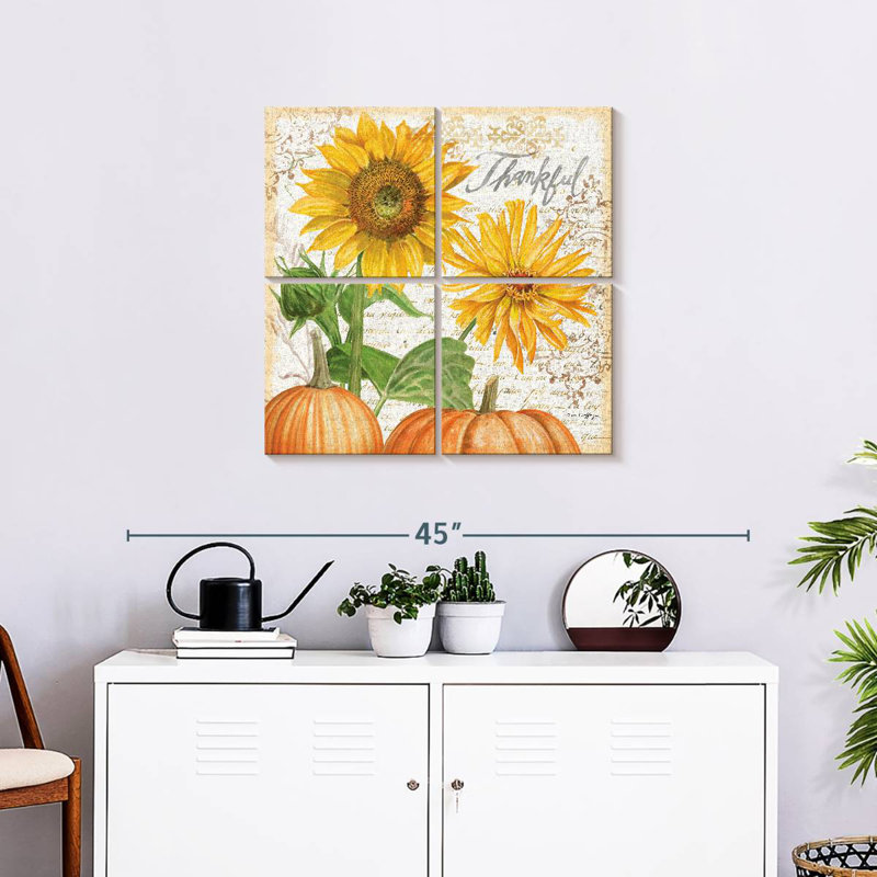 Harnek Fall Florals I, H 26 po x l 26 po