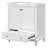 30" Bathroom Vanity With Sink Combo, Multi-Functional Bathroom Cabinet With Doors And Drawer, Solid Frame And MDF Board, White (Old Sku:SY999606AAK)-121294609