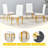 4-Pack PU Dining Chairs