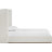 Solange Linen Textured Fabric Upholstered Bed-1816615711