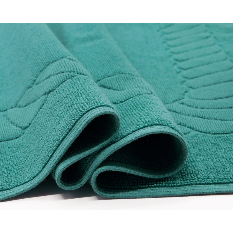 Bath Rug, Turquoise