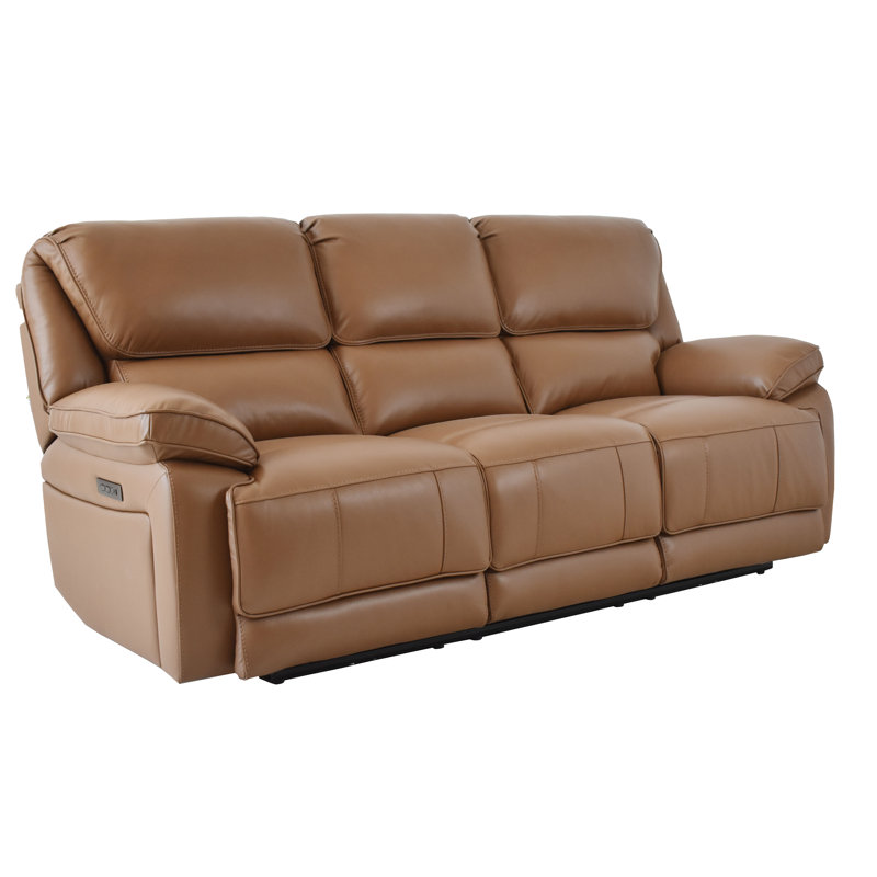 Canapé Hudson, Brown Leather Sofa