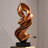 Large 3D abstract sculpture with a high-temperature paint finish, made of eco-friendly fiberglass and a sturdy base.-1971951921