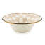 Mocha Check Serving Bowl