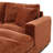 Scarlet Corduroy Double Chase Sofa-1023578404