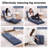 Reclining Floor Cahir Game Sofa Chair With 14 Adjustable Positions Chaise Lounge Chairs-770899710