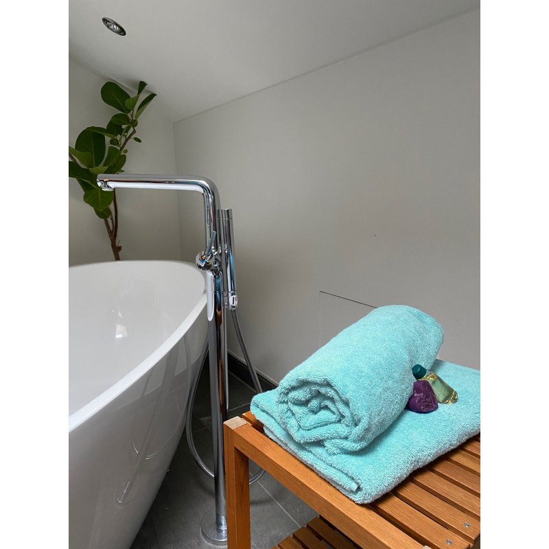 Midweight Bath Towel, Azur