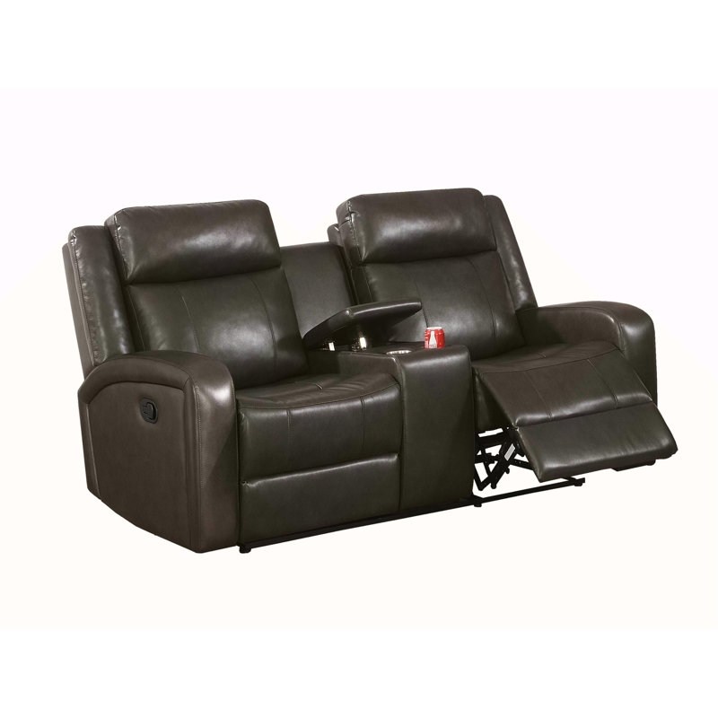 MOTION LOVESEAT en brun foncé