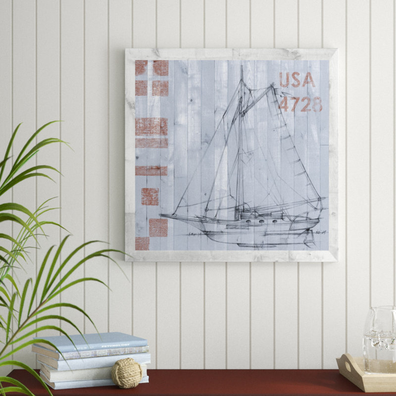 Regatta I by Studio W - Wrapped Canvas Painting, 76cm H x 76cm W