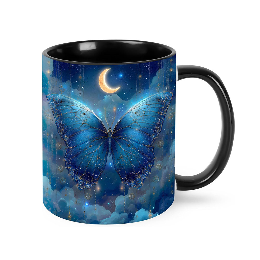 Butterfly Coffee Mug 11oz Ceramic Cup