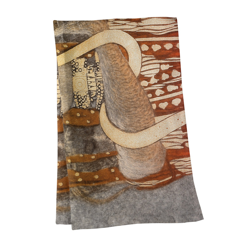 Magaw Tea Towel Kitchen Towel, Cotton Twill, Orange