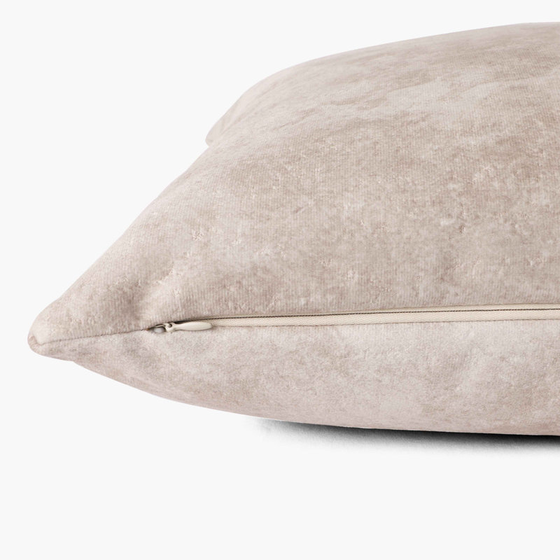 Ensemble de housse de coussin 2 pièces, Crème/beige