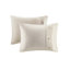 5 Piece Organic Bedroom - Natural Cotton Comforter Cover Bed Oversized, Natural, Full/queen