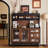 Walnut Solid + Manufactured Wood Sideboard