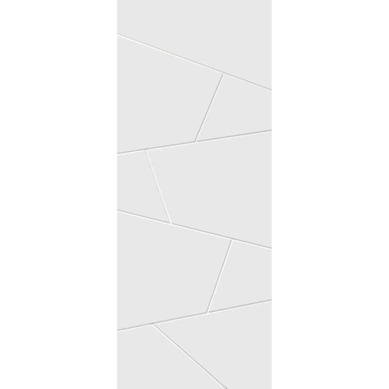 Panelled Wood Planum Standard Door, 18" x 80"