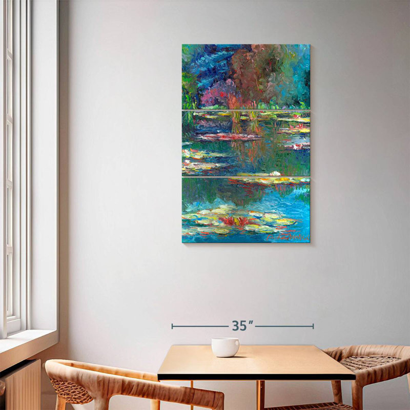 Lys III, 57" H x 36" W