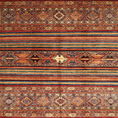 Tapis brun Southwestern