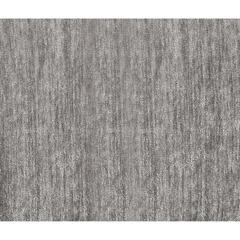 Canapé modulaire contemporain 5 pièces avec suède et coussins, Suède gris