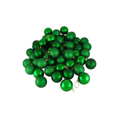 Boules de Noël incassables à 4 finitions