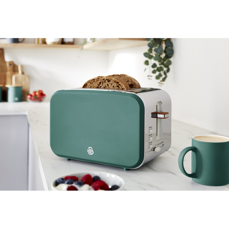 Swan 1.7L Electric Tea Kettle, Green